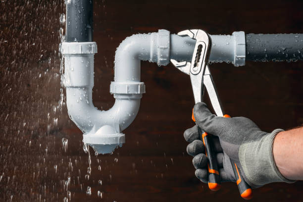 Professional Plumbing technician working in Saegertown, PA